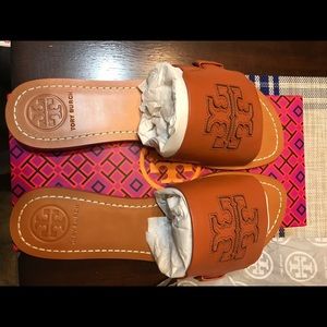 Tory Burch Sandals slides flip flops size 8